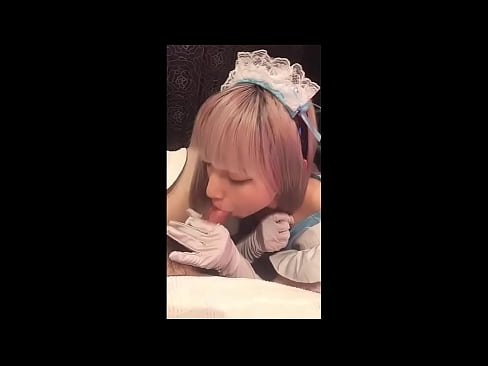 ❤️ Idolo giapponese [mayuka], costume da cameriera francese, parte 1, pompino e masturbazione con lozione ❌ Super porn à noi ❌️